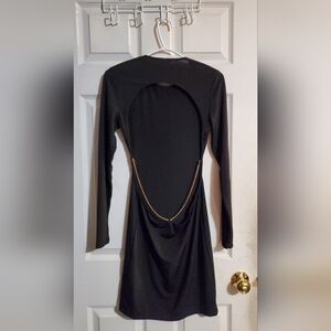 Shein backless dress